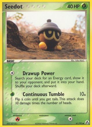 Seedot (Reverse Holofoil)