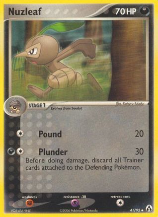 Nuzleaf (Reverse Holofoil)