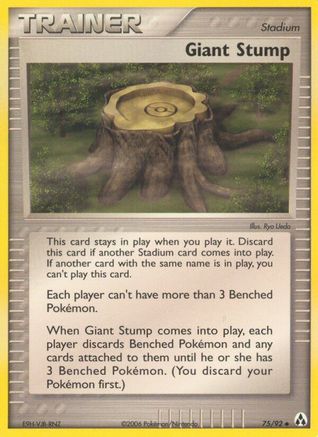 Giant Stump (Reverse Holofoil)