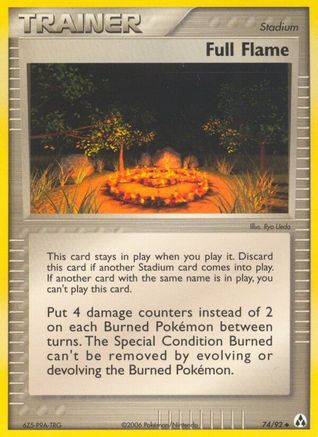 Full Flame (Reverse Holofoil)