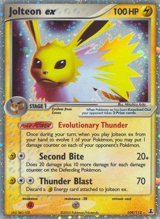 Jolteon ex (Holofoil)