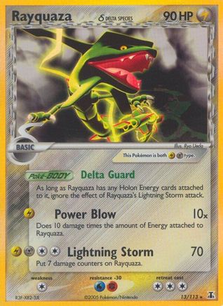 Rayquaza (Delta Species) (Reverse Holofoil)
