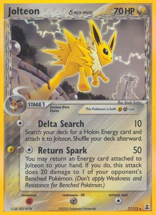 Jolteon (Delta Species) (Holofoil)
