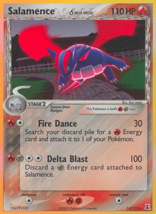 Salamence (Delta Species) (Reverse Holofoil)