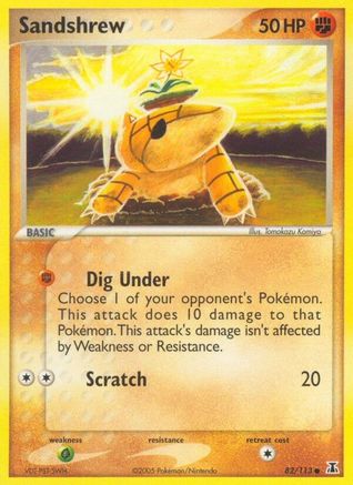 Sandshrew (Reverse Holofoil)