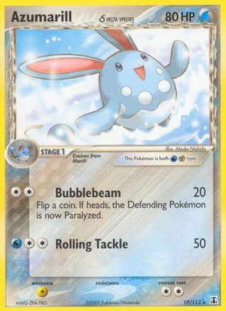 Azumarill (Delta Species) (Reverse Holofoil)