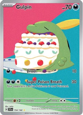 Gulpin - 154/142 (Holofoil)