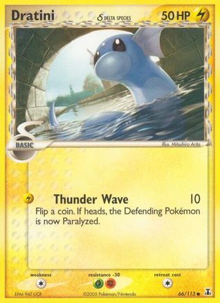 Dratini - 066/113 (Delta Species) (Reverse Holofoil)
