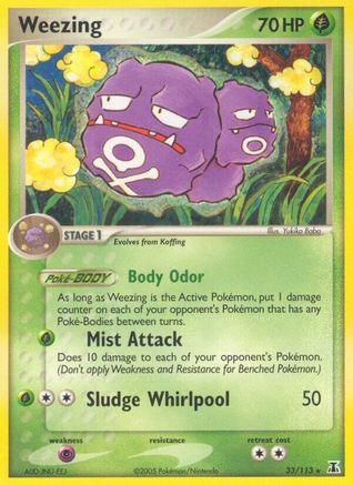 Weezing (Reverse Holofoil)