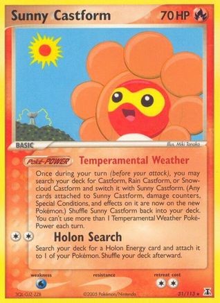 Sunny Castform (Reverse Holofoil)