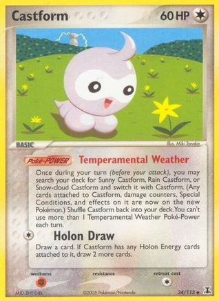 Castform (Reverse Holofoil)