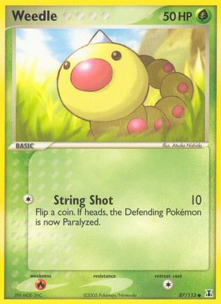 Weedle (Reverse Holofoil)