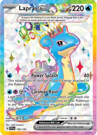 Lapras ex - 158/142 (Holofoil)