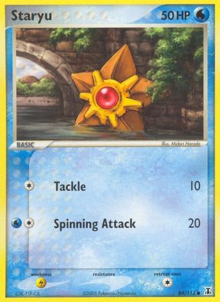 Staryu - 084/113 (Reverse Holofoil)