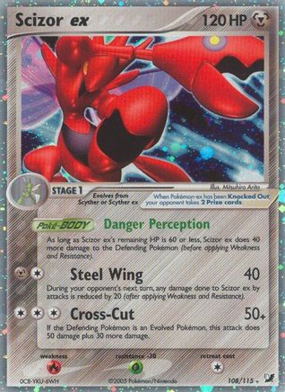 Scizor ex (Holofoil)