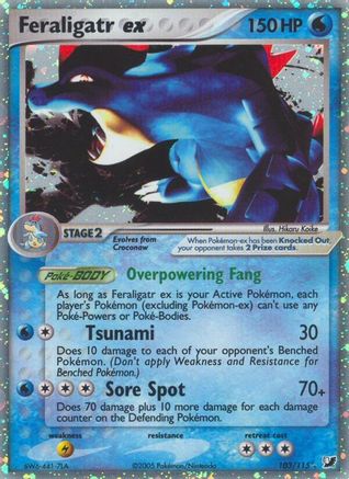 Feraligatr ex (Holofoil)