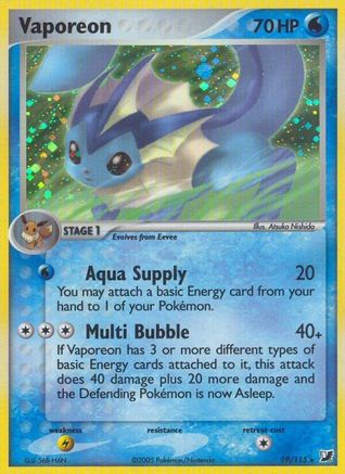 Vaporeon (Holofoil)