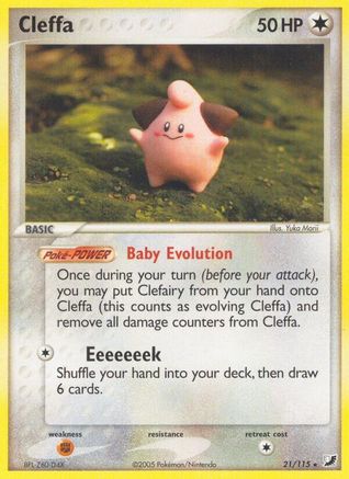 Cleffa (Reverse Holofoil)