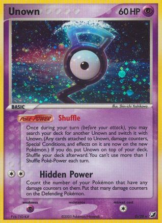 Unown (G) (Holofoil)