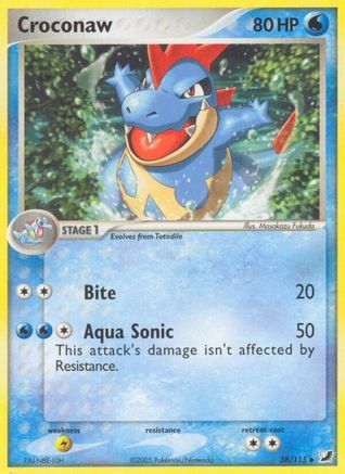 Croconaw (Reverse Holofoil)