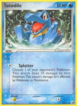 Totodile (Reverse Holofoil)