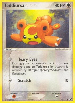 Teddiursa (Reverse Holofoil)