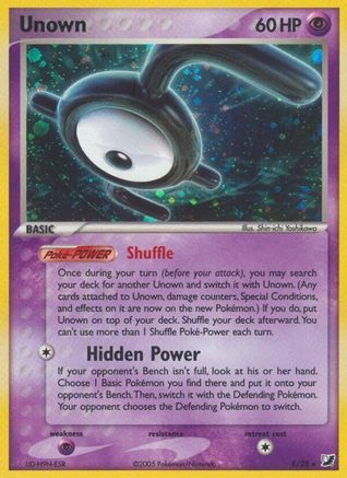 Unown (E) (Holofoil)