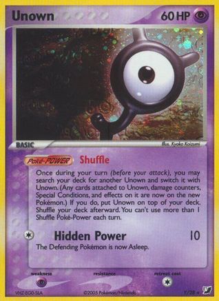 Unown (Y) (Holofoil)
