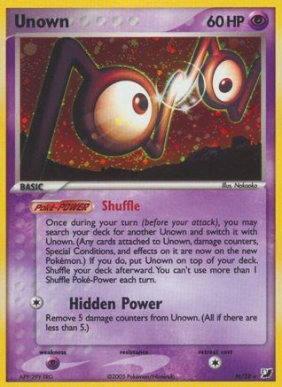 Unown (N) (Holofoil)