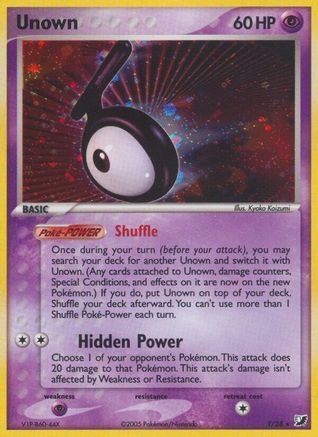 Unown (T) (Holofoil)
