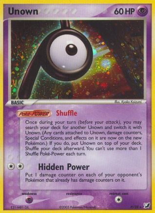 Unown (P) (Holofoil)