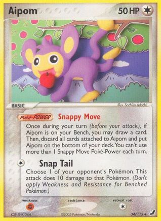 Aipom (Reverse Holofoil)