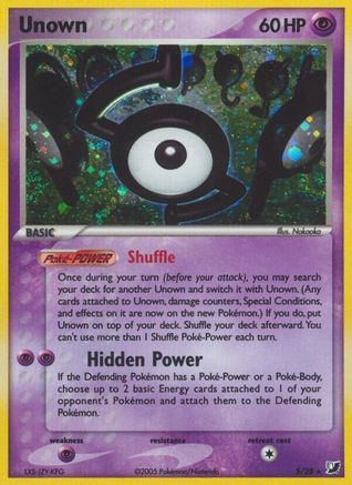 Unown (S) (Holofoil)