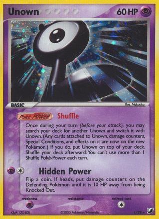 Unown (L) (Holofoil)
