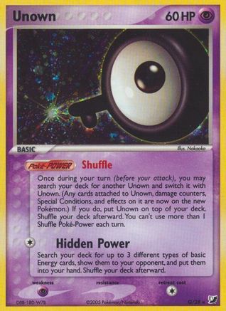 Unown (Q) (Holofoil)