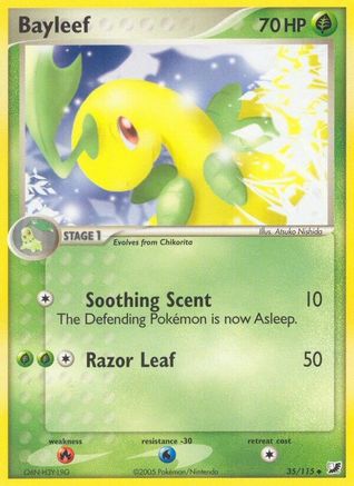 Bayleef (Reverse Holofoil)