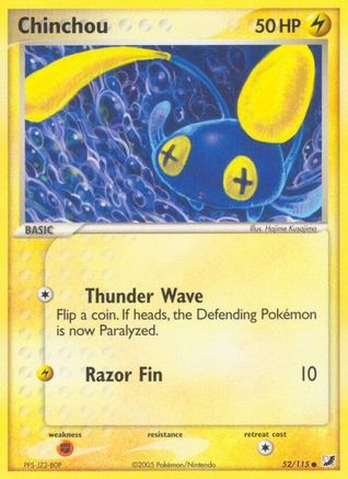 Chinchou (Reverse Holofoil)