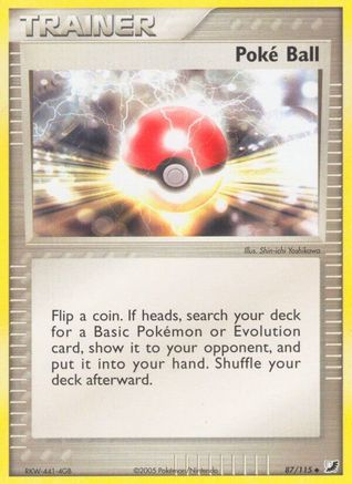 Poke Ball (Reverse Holofoil)