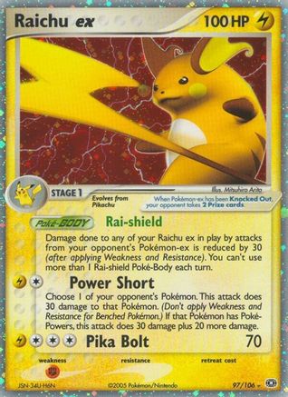 Raichu ex (Holofoil)