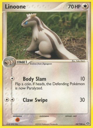 Linoone (Reverse Holofoil)