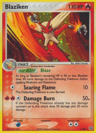 Blaziken (Holofoil)