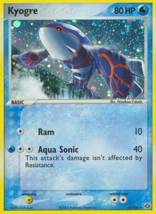 Kyogre - 006/106 (Holofoil)