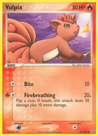 Vulpix (Reverse Holofoil)
