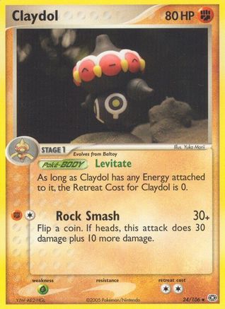 Claydol (Reverse Holofoil)