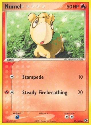 Numel - 058/106 (Reverse Holofoil)
