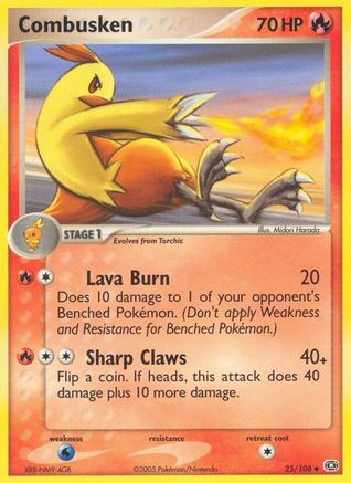 Combusken (Reverse Holofoil)