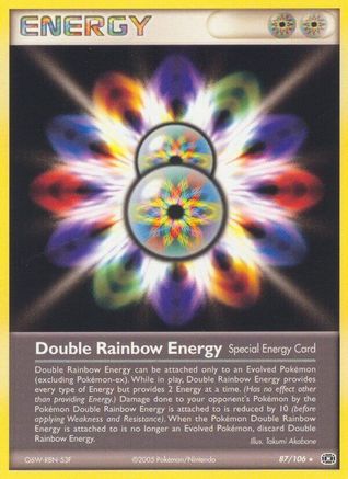 Double Rainbow Energy (Reverse Holofoil)