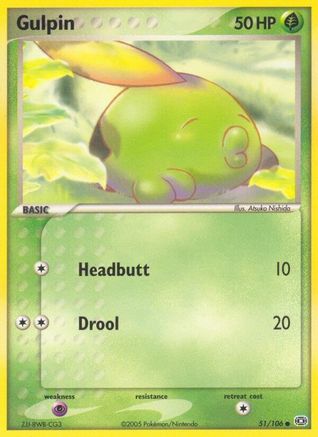 Gulpin (Reverse Holofoil)