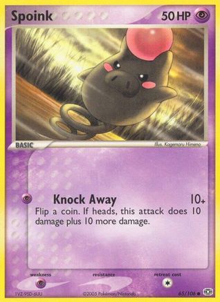 Spoink - 065/106 (Reverse Holofoil)