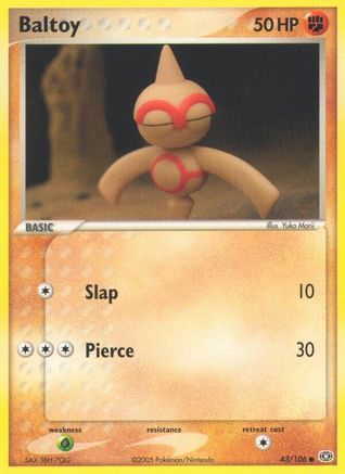 Baltoy (Reverse Holofoil)